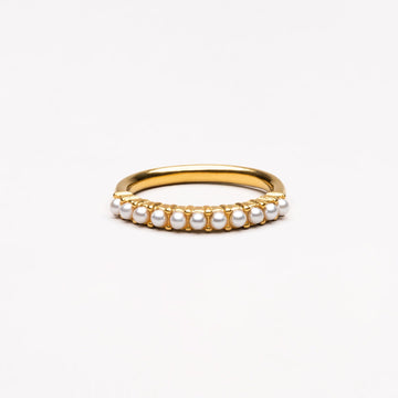 Anillo de perlas para uso diario