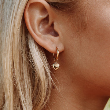 Pendientes de corazón 