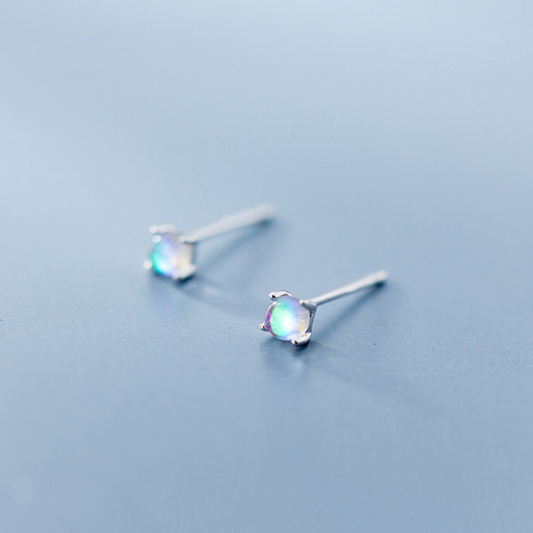 Pendientes de perlas del océano 