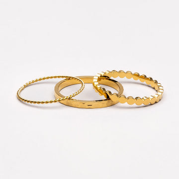 Juego de anillos diarios